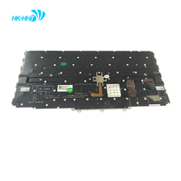 Keyboard HK-HHT dengan lampu latar dan penunjuk, versi UK untuk Notebook Lenovo Thinkpad x1 yoga gen3, Keyboard Terintegrasi