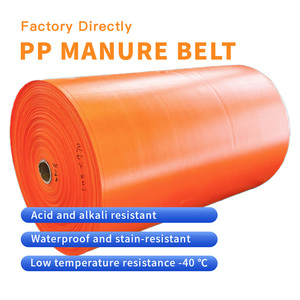Annilte Courroie de nettoyage automatique pour poulailler - Convoyeur de déjections pour élevage avicole, <span class=keywords><strong>PVC</strong></span> facile à nettoyer et durable - Product Image 1