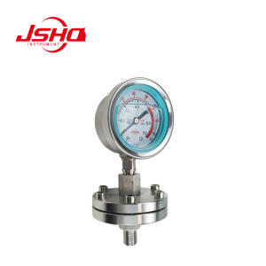 Манометр JSHQ из нержавеющей стали с диафрагмой, ударопрочный, YNTP-60/100/150, гарантия 1 год, OEM/ODM, на заказ, прямые поставки с завода - Product Image 3