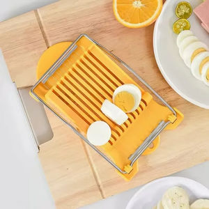 Cortador de huevos de acero inoxidable multifuncional, rebanador de carne, plátano, queso, fresa, accesorios de cocina - Product Image 2