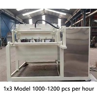 Mini 4x4 2500-3000 pièces par heure plateau à oeufs en papier faisant la machine prix pas cher