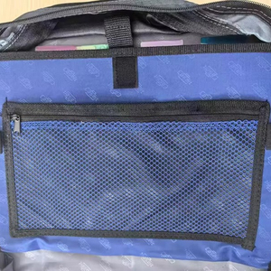 Étui d'échantillons gratuit, pochette de rangement zippée pour bloc-notes, dossier de présentation avec poches pour cartes - Product Image 4