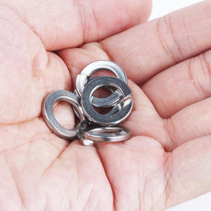 Arruelas de Segurança Anti-Desaperto em Aço Inoxidável 304/316 DIN 127B com Acabamento Simples e Tamanho Métrico, Resistentes à Corrosão - Product Image 2