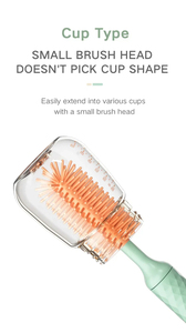 Wholesale Glass <b>Bottle</b> <b>Brush</b>, Multi-purpose Silicone Cordless <b>Brush</b> with Extended Smart Home Products - Product Image 5