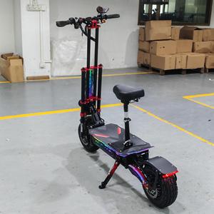 Trottinette pliable en aluminium haute performance 250W EU/8000W US 60V43AH 13 pouces, étanche, livraison rapide - Product Image 4