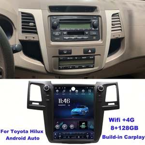 Reproductor Multimedia de Video para Auto con Pantalla Tesla de 12.1 Pulgadas para Toyota Hilux Revo Srv Fortuner, Radio Android 13, Estéreo para Auto, GPS, Carplay - Product Image 4