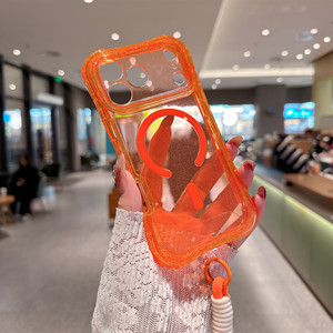 เคสโทรศัพท์ BEAUTYLINE 3 in 1 รุ่นรูเล็ก ดีไซน์ใหม่ แม่เหล็กกันกระแทก โปร่งใส ประกายวิบวับ สำหรับ iPhone 17 Pro Max - Product Image 2