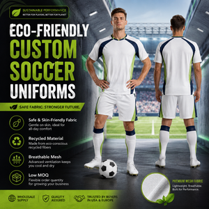 Kit Calcio Personalizzati all'Ingrosso |   Uniformi per Squadre OEM con Maglie, Pantaloncini e Calzini Prodotti in Cina per Club e Accademie - Product Image 1