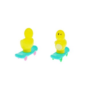 鸭子滑板车糖果容器塑料空糖果瓶儿童玩具 - Product Image 4