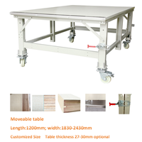 Table de découpe en tissu Yalis avec flottation à air-Système intégré pour machines d'épandage et coupe-vêtements CNC