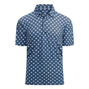 남성용 속건 무역 스포츠 폴로 셔츠 캔버스 골프 세트 대 한 인쇄 패턴 크로스 보더 스팟 유럽 미국 - Product Image 3