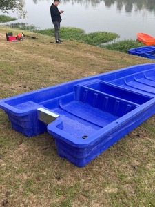 <span class=keywords><strong>Bateau</strong></span> de pêche à double coque rotomoulé en LLDPE de 5 m (16 pi), épaissi et stable, pour 7 personnes, avec support pour moteur hors-bord - Product Image 3