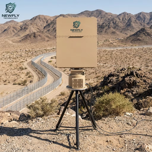 <span class=keywords><strong>Radar</strong></span> de détection de drones à bande X, portée 20 km, pour la protection des frontières et la surveillance des infrastructures pétrolières, unité de surveillance IP66 - Product Image 4