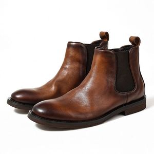 Zapatos de Otoño Personalizados de Cuero Genuino, Lujosos y Cómodos, de Diseño Italiano, Casuales, Formales, Ligeros - Product Image 1