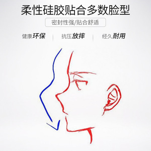 แว่นตาว่ายน้ำสำหรับผู้ใหญ่แบบเต็มมุมมองความคมชัดสูงจากโรงงานซีซี รุ่นสำหรับผู้ใหญ่ ป้องกันฝ้า แว่นตาว่ายน้ำระดับมืออาชีพ กรอบใหญ่ - Product Image 2