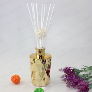 Fabricante de difusores, diamantes vacíos, oro, rosa, plata, lengüeta, difusor con palos de fibra - Product Image 5