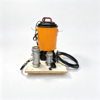 Lubrificateur de câble métallique à pince pour treuil, grue, exploitation minière, port, marine, lubrification en ligne des câbles métalliques