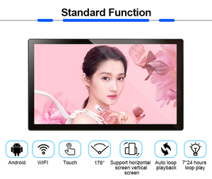 Slim 32 inch <span class=keywords><strong>LCD</strong></span> quảng cáo hiển thị wifi Android Màn hình cảm ứng màn hình 32 inch quảng cáo Màn hình hiển thị kỹ thuật số biển - Product Image 2