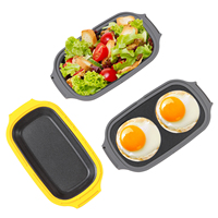 Plat à pâtisserie en silicone avec revêtement PTFE, sans BPA, compatible lave-vaisselle, four et micro-ondes, épaisseur 1,5 mm, forme rectangulaire