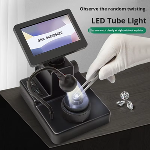 1000X Viseur numérique électronique portable pour code de taille de diamant, écran LCD 4,3 pouces, éclairage intégré, rotation à 360° - Product Image 4