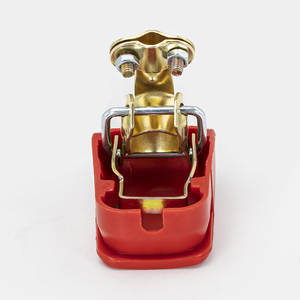 Bulk Rohs CE 500A Copper Positive Car Battery Terminal Connector 12v Top Post Battery Terminal <b>Clamp</b> With Red Cover For Marine - Product Image 4