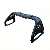 Pickup Roll Bar Universal 4x4 Heavy Duty Iron Cage with LED Brake Light for Hilux Ranger Navara Dmax Truck Bed
