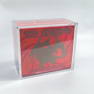 Boîte de protection en acrylique ETB avec fermeture magnétique robuste, épaisseur 5-8 mm, résistante aux UV, pour collection de cartes Pokémon - Product Image 1