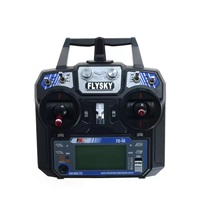 Contrôleur d'émetteur radio Flysky FS-i6 6CH AFHDS 2A 2,4 GHz avec écran LCD pour avion RC, planeur, hélicoptère, bateau