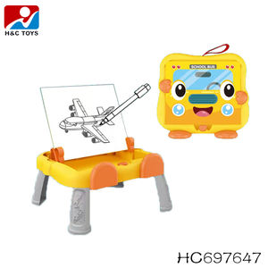 Lavagna Magnetica per Bambini con Motivi Geometrici, <span class=keywords><strong>Tavolo</strong></span> da <span class=keywords><strong>Disegno</strong></span> e Pittura - Product Image 5