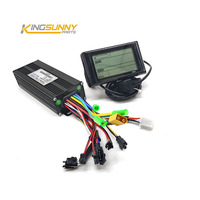 Contrôleur 24V 36V 48V 30A 750W-1000W avec câble d'autodiagnostic + Compteur S900, Connecteurs SM pour lignes d'éclairage avant et arrière, Pièces d'alimentation XT60