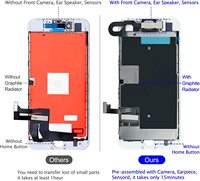 Écran LCD de remplacement complet pour iPhone 8, écran de téléphone mobile