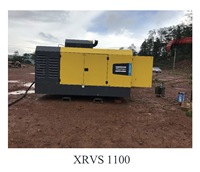 Compresseur d'air industriel haute pression Atlas Copco XATS1200, portable, diesel, à vis, lubrifié, refroidi par air, pour l'exploitation minière, 5-10 bars