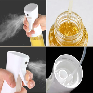 200/300/500ml Oil Spray <b>Bottle</b> BBQ Cooking Olive Oil Sprayer Plastic Baking Oil Spray Empty <b>Bottle</b> Vinegar <b>Bottle</b> Or Oil <b>brush</b> - Product Image 5