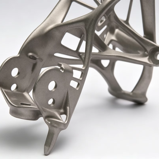 Additive Manufacturing Light Weight Aerospace Metal Mount Bracket