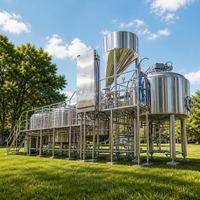 Système de brasserie Tonsen 3000L, équipement de brassage commercial en acier inoxydable, système de brasserie certifié CE