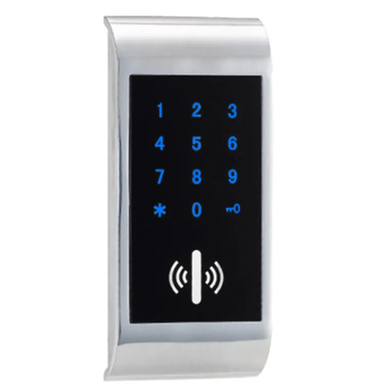 สมาร์ทปุ่มกดตู้โลหะลิ้นชักล็อคสายรัดข้อมือ RF ฟรีกุญแจหรือปลดล็อครหัสผ่าน126Pw