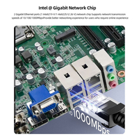 2024 Neues Intel Q670 LGA 1700 4*Dual-Channel DDR4 Motherboard 128GB RAM Unterstützung für 12. Generation Intel Core I3/i5/i7/i9 CPUs 2 M.2 USB3.0