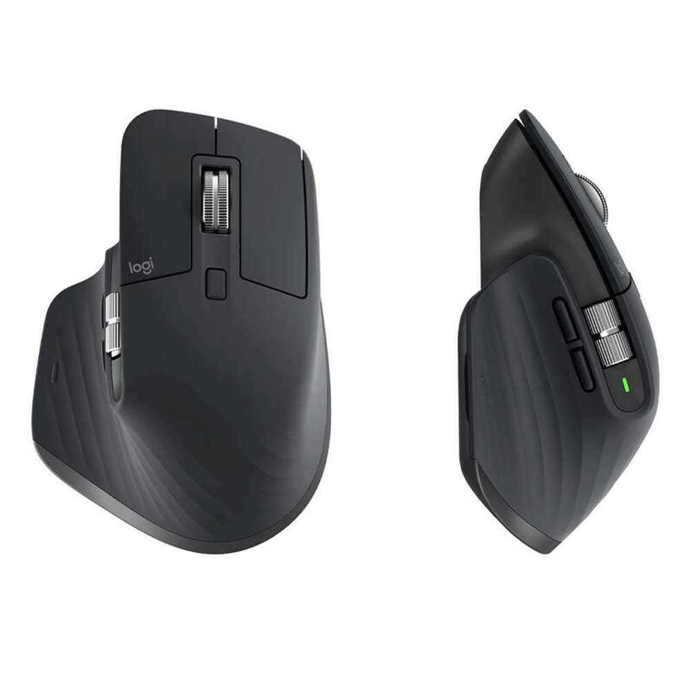 Logitech Mx Master 3s Wireless Mouse - 7 Buttons & 2 Scroll