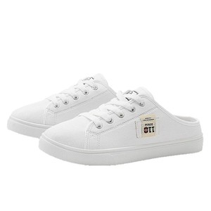 <span class=keywords><strong>รองเท้า</strong></span>ผ้าใบบางเบา ระบายอากาศดี สไตล์เกาหลี สำหรับ<span class=keywords><strong>พยาบาล</strong></span> นักเรียน สีขาว แบบสวม ไม่มีเชือก ขายส่ง - Product Image 5