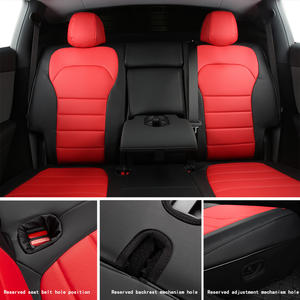 Funda Protectora para Asientos de Coche Personalizada GANE con Cuero Nappa de Alta Calidad, Apta para Modelos Tesla Y de 2025 a 2026 - Product Image 6