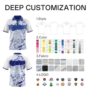 Nhà Máy Giá Tùy Chỉnh Huấn Luyện Viên Polo Áo Sơ Mi-Logo In Ấn/Thêu Độ Ẩm Wicking Vải Cho Các Đội Thể Thao Moq 1 Pcs - Product Image 3