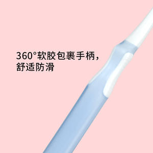 Brosse à dents personnalisable pour adultes, poils souples en nylon, tête large, 38 trous, haute densité, pour usage domestique - Product Image 5