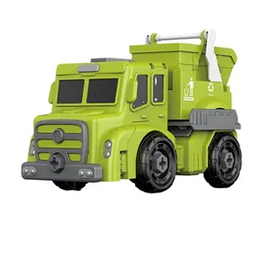 חם למכור צעצועים מכונת צעצוע פלסטיק אקדח עם צעצועים מעברה מעגורת צבא משאית/רובוט עבור ילד
