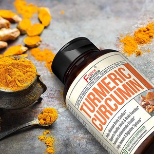 Complément de curcuma de haute qualité à absorption élevée pour le soutien des articulations et antioxydant – Complément de curcuma à base de plantes - Product Image 5