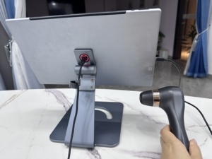 Analyseur de cuir chevelu intelligent AI, machine d'analyse capillaire, détecteur numérique de follicules pileux, microscope HD, <span class=keywords><strong>scanner</strong></span> de cuir chevelu pour salon et clinique - Product Image 6