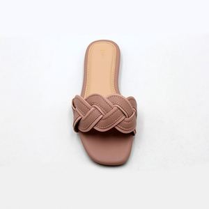 2026 Fashion New Custom Sandalias Contrast Color Flat <b>Sandals</b> for Women and Ladies - Product Image 5