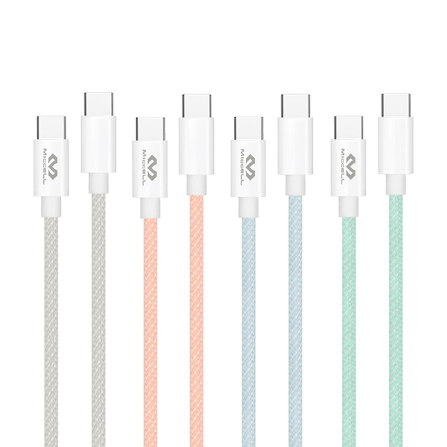 Braided Pd Fast Charging Cable 60w 27w a to c 2.4a Usb Cable 5a Usb-c to Usb-c Data Cable for iphone