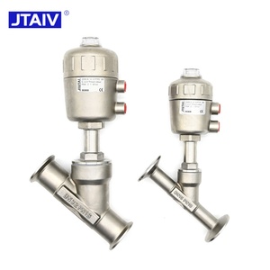 JTAIV JZFCK-16P/R Válvula de Asiento Angular Personalizada de 80mm, Acero Inoxidable 304/SS316, 1/2'', 2 Vías, Abrazadera de Instalación Rápida, Neumática, PTFE - Product Image 5
