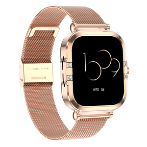 1.75inch AMOLED hiển thị vuông trường hợp hình đồng hồ etk82 thông minh của phụ nữ sức khỏe máu Oxy Tracker cuộc gọi điện thoại Smartwatch với NFC - Product Image 6