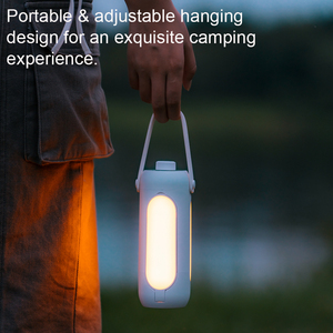 Lampe de camping LED rechargeable pour l'extérieur avec <span class=keywords><strong>batterie</strong></span> <span class=keywords><strong>externe</strong></span>, lumière stroboscopique SOS et lanterne pour le camping, la randonnée et les situations d'urgence - Product Image 2
